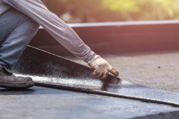 Professional Exterior Waterproofing technician working in Silver Grove, KY